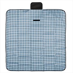 Blue with White Open